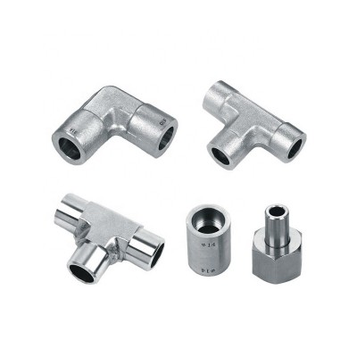 stainless steel 316 3 way copper galvanized butt weld fitting